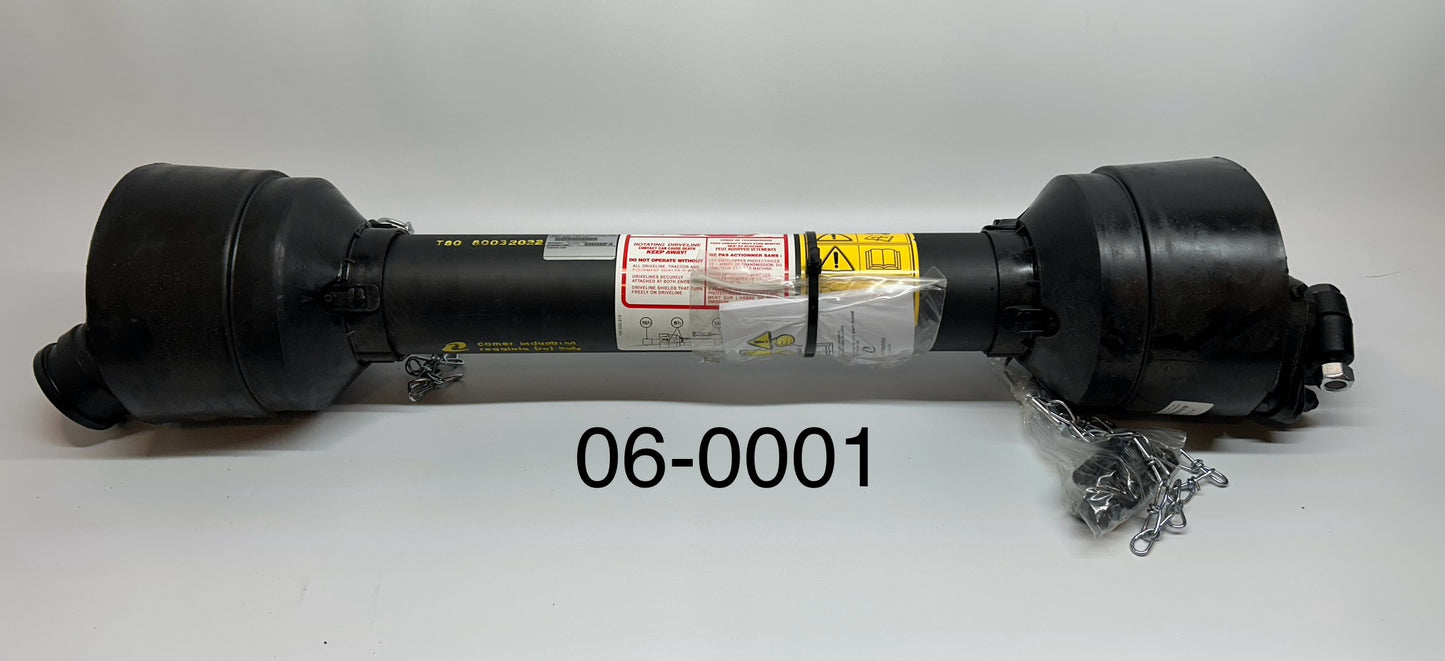 T80 PTO Shaft ~ Part # 06-0001