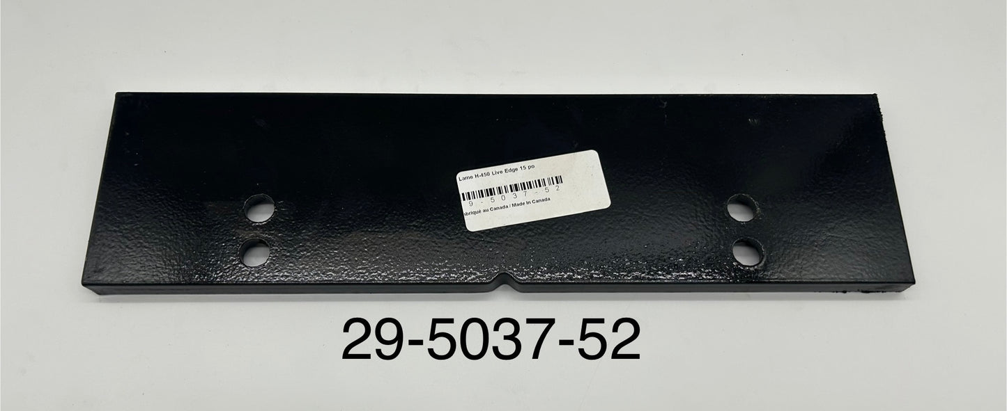 15" Hardox 450 Live Edge blade ~ Part # 29-5037-52