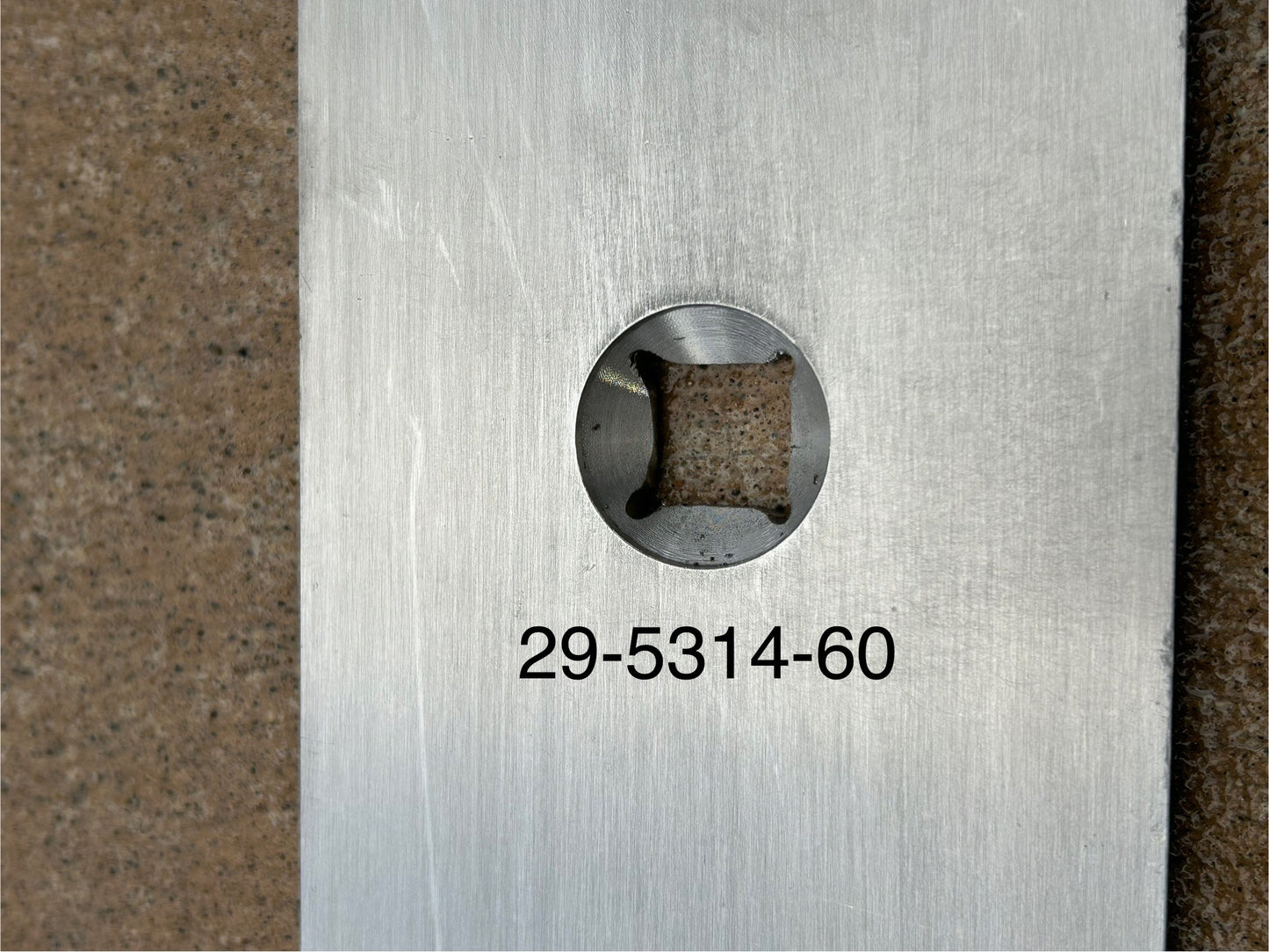 Stainless Cutting Edge 92" ~ Part # 29-5314-60