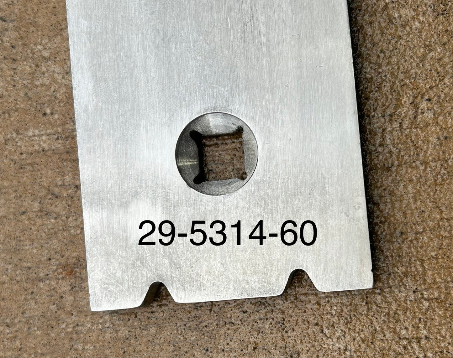 Stainless Cutting Edge 92" ~ Part # 29-5314-60