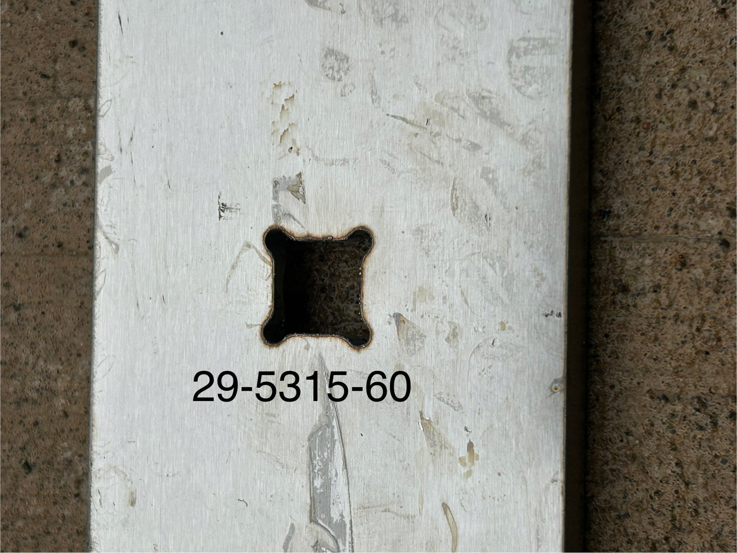 Stainless Cutting Edge 82" ~ Part # 29-5315-60