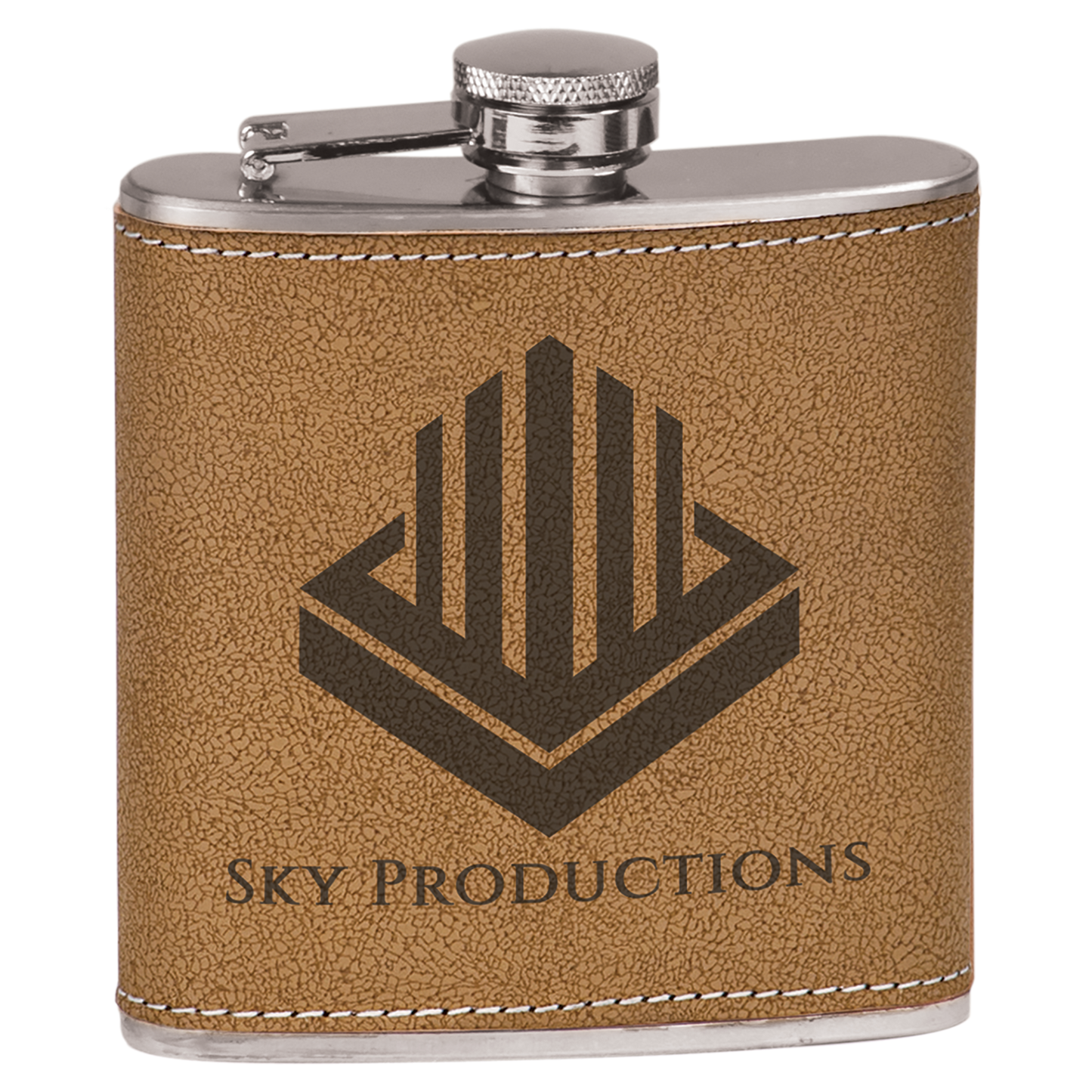 Polar Camel Leather Flask