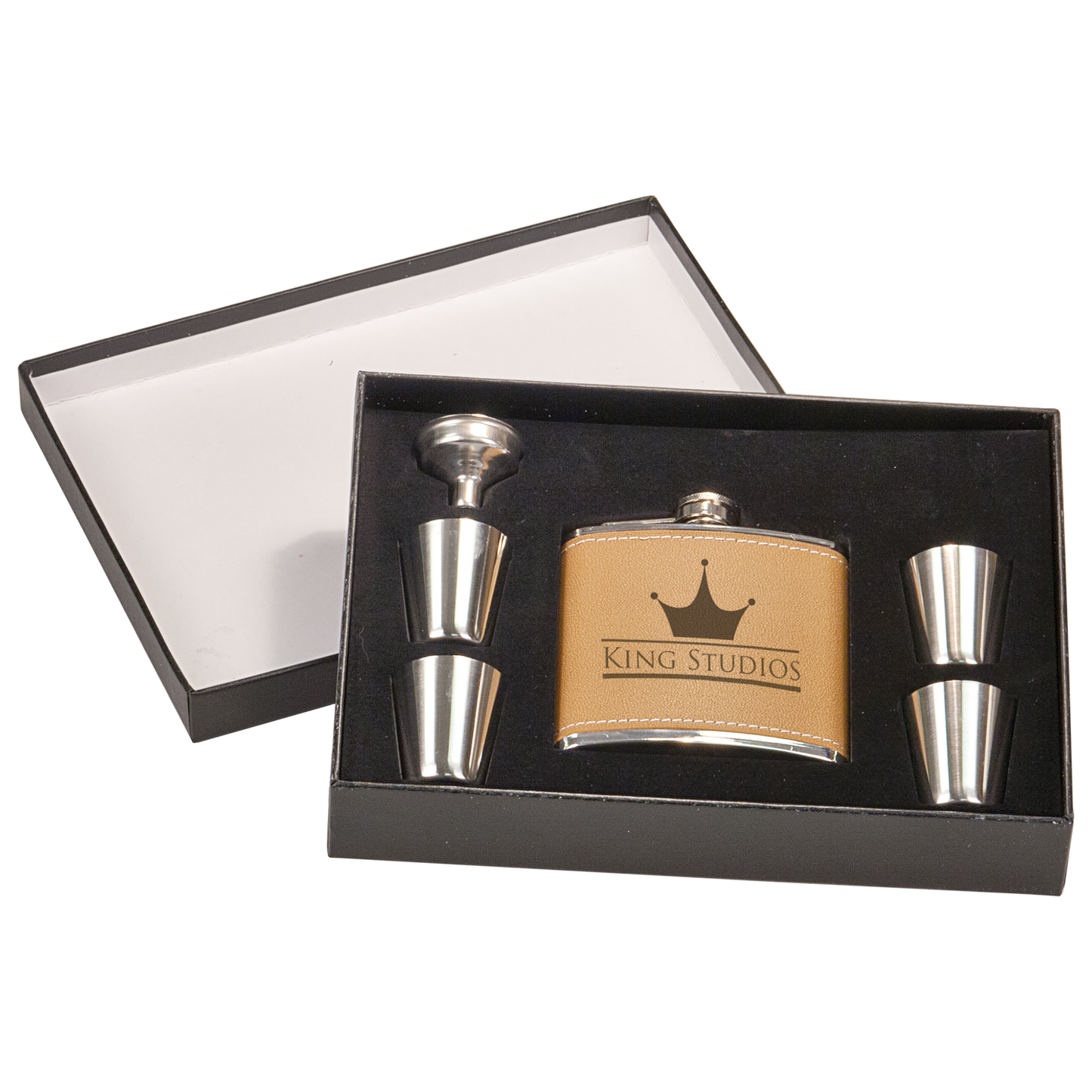 Polar Camel Leather Flask