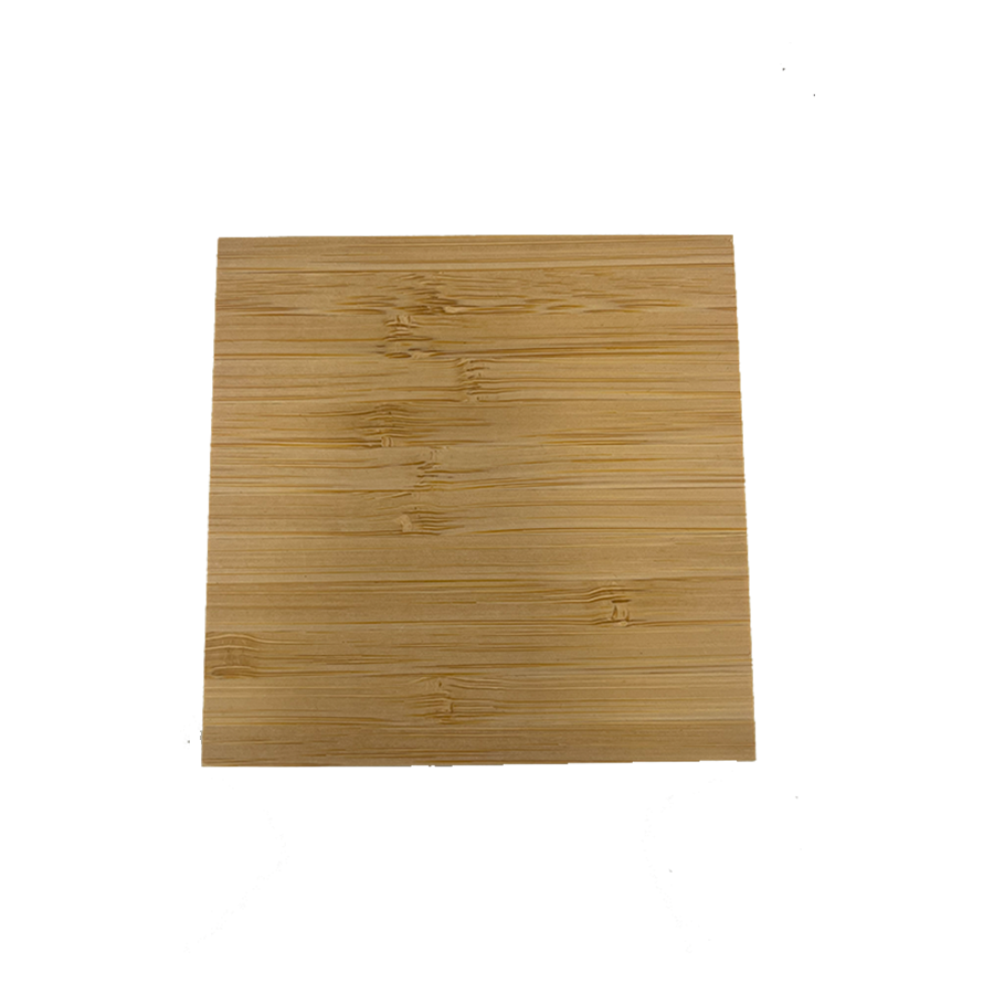 Bamboo 4 Square Coaster Set w/ Holder