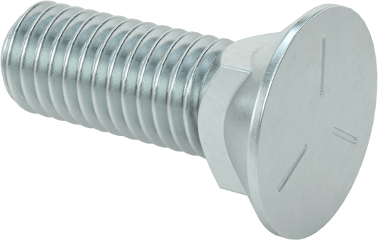 Plow Head 1/2-13 x 1.5" Bolts Zinc Plated