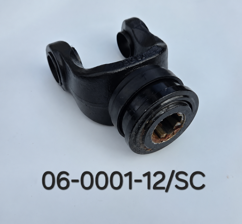 T80 PTO Yoke 1-3/8" 6 Spline with slide collar # 06-001-12/SC