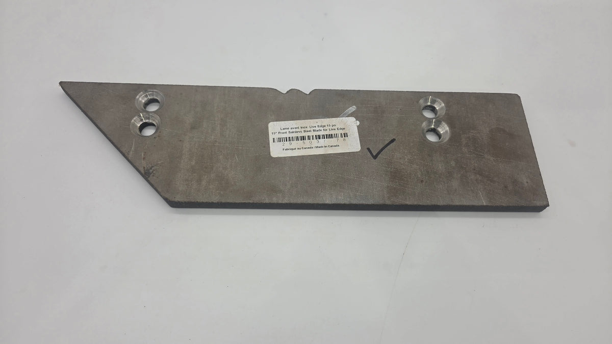 N92-280HYB-EXT36 Stainless Steel Front Lateral Shoe - Part # 29-5037-78